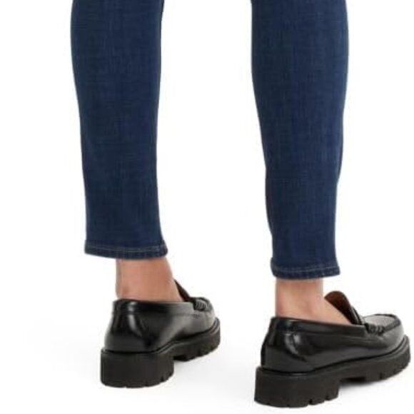 Levi 711 Dark Wash Skinny Jeans Size 31 - Picture 4 of 13